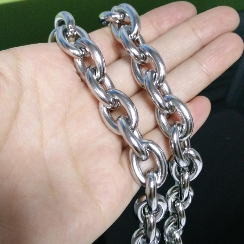 High Quality 13mm Not Fades 8"-40" Huge Heavy Jewelry Men's 316L Stainless Steel Silver Color Big O Link Chain Necklace
High Quality 13mm Not Fades 8"-40" Huge Heavy Jewelry Men's 316L Stainless Steel Silver Color Big O Link Chain Necklace