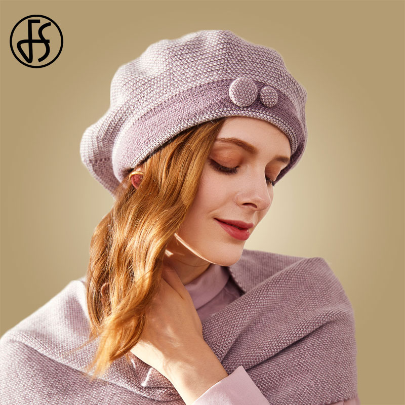 FS French Artist Wool Winter Beret For Women Hat Elegant Female Black Red Purple Button Thick Berets Painter Octagonal Hats Caps, Purple women beret
FS French Artist Wool Winter Beret For Women Hat Elegant Female Black Red Purple Button Thick Berets Painter Octagonal Hats Caps, Purple women beret