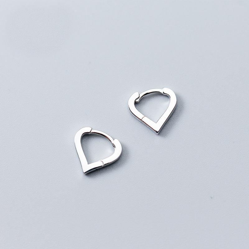 Classic Authentic 100% 925 Sterling Silver Tiny Heart Shape Hoop Earrings for Women Sterling Silver Jewelry
Classic Authentic 100% 925 Sterling Silver Tiny Heart Shape Hoop Earrings for Women Sterling Silver Jewelry