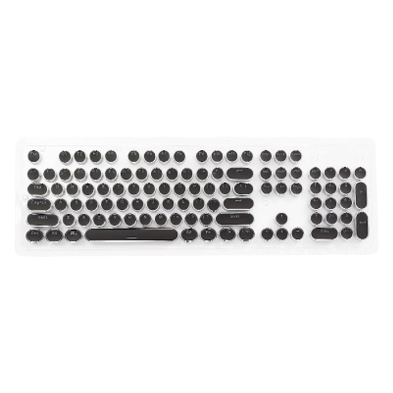 Punk Mechanical Keycap Retro Glowing Gaming Keyboard Round Keycap 104 Key Gold-Plated
Punk Mechanical Keycap Retro Glowing Gaming Keyboard Round Keycap 104 Key Gold-Plated