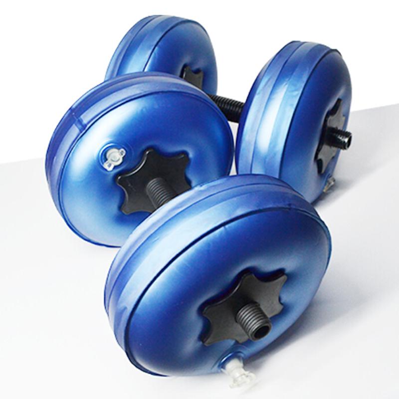 Portable Adjustable Weight Water-filled Dumbbell Indoor Unisex Fitness Bodybuilding Dumbbell Slim Arm Barbells Workout Equipment, Blue 
Portable Adjustable Weight Water-filled Dumbbell Indoor Unisex Fitness Bodybuilding Dumbbell Slim Arm Barbells Workout Equipment, Blue