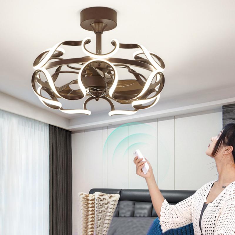 Nordic Invisible Fan lights Frequency Conversion with Remote Control ceiling Lamp for Home Bedroom Restaurant 220v Creative
Nordic Invisible Fan lights Frequency Conversion with Remote Control ceiling Lamp for Home Bedroom Restaurant 220v Creative