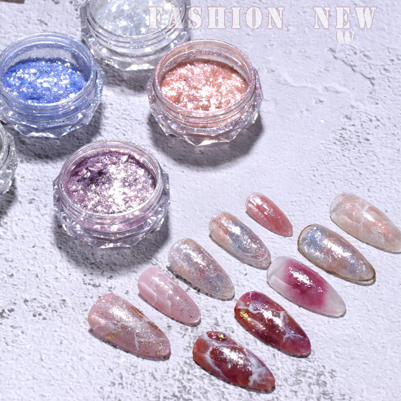 1 Jar/5 color Opal Flake Powder Rose Gold/ Silver /Shimmer Opal Nail Glitter For Nail Art Tips Decoration 3g Mermaid Glitter Pow
1 Jar/5 color Opal Flake Powder Rose Gold/ Silver /Shimmer Opal Nail Glitter For Nail Art Tips Decoration 3g Mermaid Glitter Pow