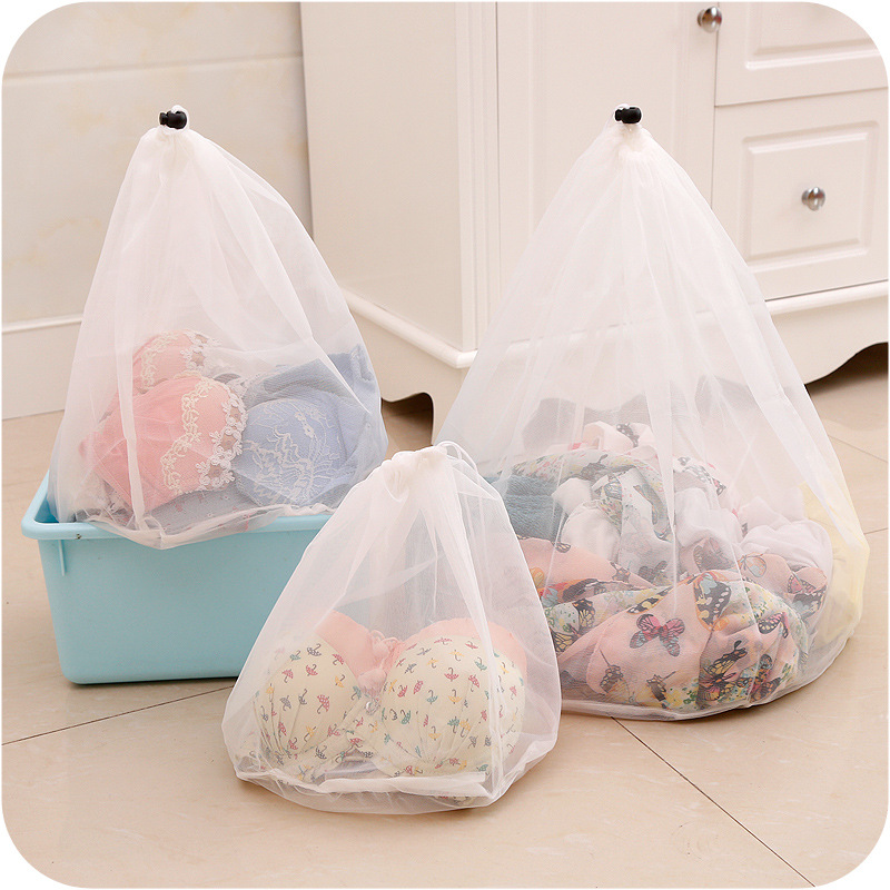 Thickened Bands Drawstring Laundry Washing Machine Only Underwear Composition Clothes Protective Laundry Bag Fine Mesh Bag Clean
Thickened Bands Drawstring Laundry Washing Machine Only Underwear Composition Clothes Protective Laundry Bag Fine Mesh Bag Clean