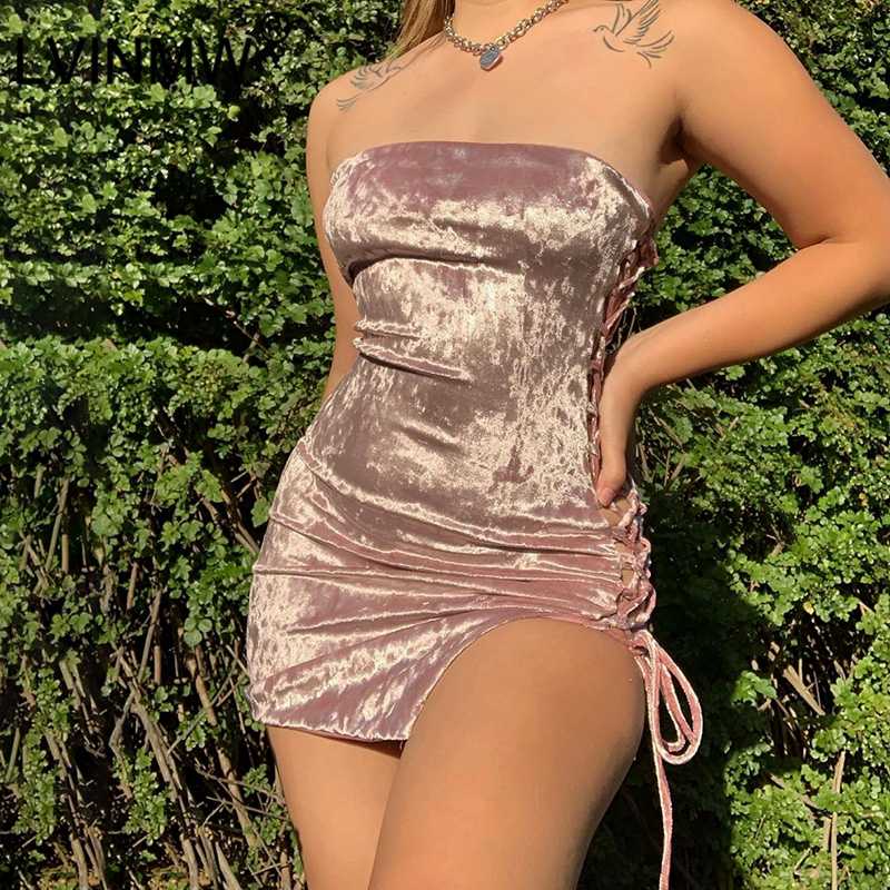 LVINMW Sexy Velvet Slash Neck Side Hollow Out Drawstring Dress 2020 Summer Women Off Shoulder Backless Bodycon Dress Female Club, Black
LVINMW Sexy Velvet Slash Neck Side Hollow Out Drawstring Dress 2020 Summer Women Off Shoulder Backless Bodycon Dress Female Club, Black