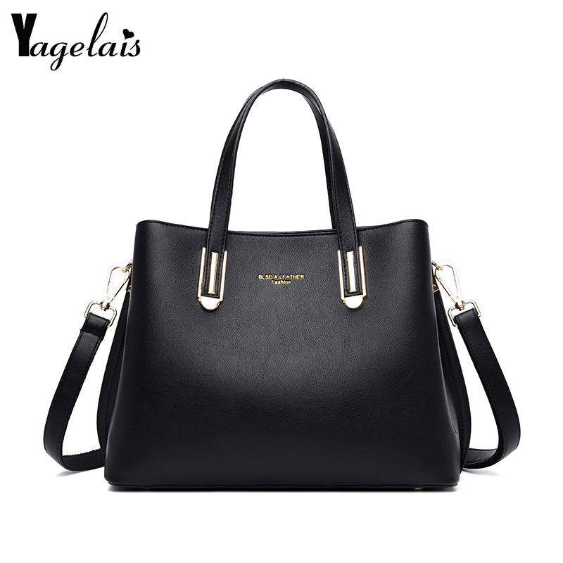 Women Large Capacity Solid Color Crossbody Shoulder Bag High Quality Hangbag Wallet sac a main femme Bolsas Femininas, Black
Women Large Capacity Solid Color Crossbody Shoulder Bag High Quality Hangbag Wallet sac a main femme Bolsas Femininas, Black