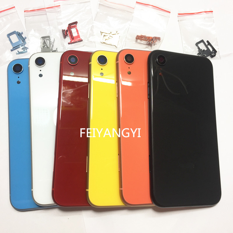 1/6/10pcs A quality for iphone XR Full Housing Battery Back Cover Replacement with Frame Back Glass Free Shipping
1/6/10pcs A quality for iphone XR Full Housing Battery Back Cover Replacement with Frame Back Glass Free Shipping