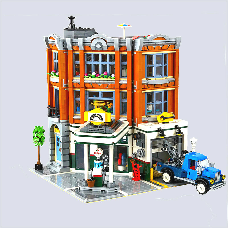 15042 Corner Garage Block City Street View 2876pcs Creator Building Blocks Brick Children Toys Christmas Gifts Compatible 10264
15042 Corner Garage Block City Street View 2876pcs Creator Building Blocks Brick Children Toys Christmas Gifts Compatible 10264