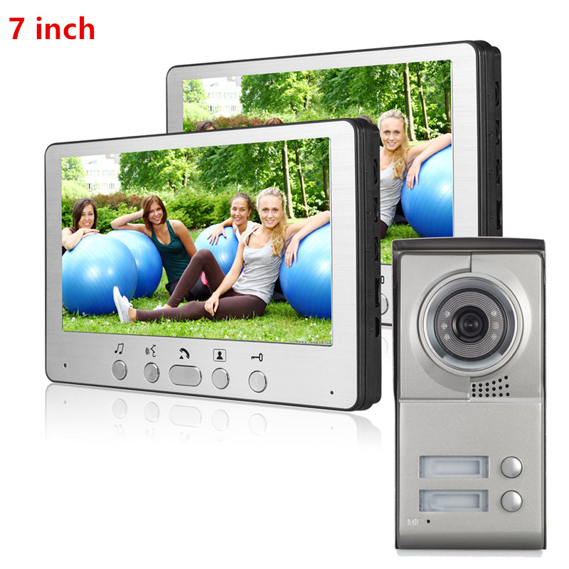 3/2 Units Apartment Video Intercom System 10/9/7 Inch Monitor Video Door Phone Intercom System Wired Home Doorbell kit
3/2 Units Apartment Video Intercom System 10/9/7 Inch Monitor Video Door Phone Intercom System Wired Home Doorbell kit