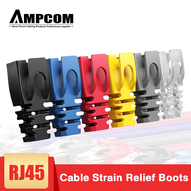 AMPCOM 100PCS RJ45 Ethernet Network Cable Strain Relief Boots Cable Connector Plug Covers for CAT8 CAT7 CAT6A CAT6 CAT5E CAT5
AMPCOM 100PCS RJ45 Ethernet Network Cable Strain Relief Boots Cable Connector Plug Covers for CAT8 CAT7 CAT6A CAT6 CAT5E CAT5