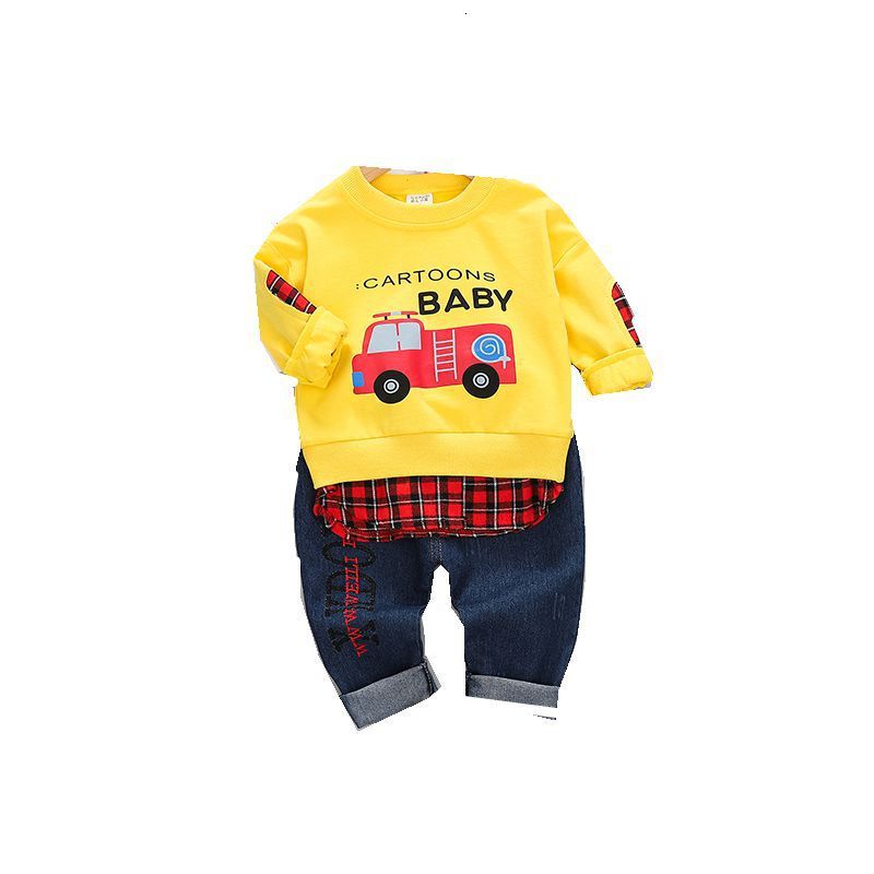 Spring Autumn Baby Kids Casual Clothes Children Boys Girls Cartoon Long Sleeve Letter Pants 2Pcs/sets Toddler Fashion Tracksuit, Yellow
Spring Autumn Baby Kids Casual Clothes Children Boys Girls Cartoon Long Sleeve Letter Pants 2Pcs/sets Toddler Fashion Tracksuit, Yellow