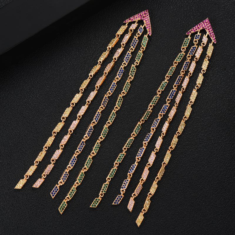 GODKI 2020 Brand Fine Long tassel Dangle Earrings Naija Wedding Bridal Earrings For Women Popular Luxury Party Show
GODKI 2020 Brand Fine Long tassel Dangle Earrings Naija Wedding Bridal Earrings For Women Popular Luxury Party Show