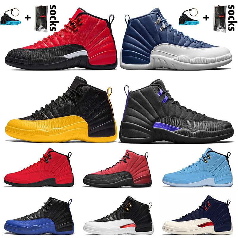 2021 Reverse Flu Game 12 University Gold Indigo Dark Concord Jumpman 12 Mens Basketball Shoes 12s Game Royal Mens Trainers Sneakers, #22 university blue 40-47
2021 Reverse Flu Game 12 University Gold Indigo Dark Concord Jumpman 12 Mens Basketball Shoes 12s Game Royal Mens Trainers Sneakers, #22 university blue 40-47