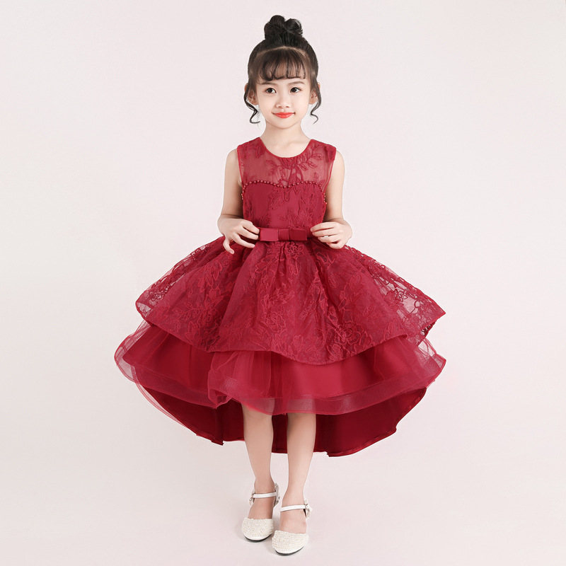 New Year clothes Lace Girls Dress Christmas Party Costume Kids Dresses For Girls Princess Dress Wedding Gown, Pink
New Year clothes Lace Girls Dress Christmas Party Costume Kids Dresses For Girls Princess Dress Wedding Gown, Pink