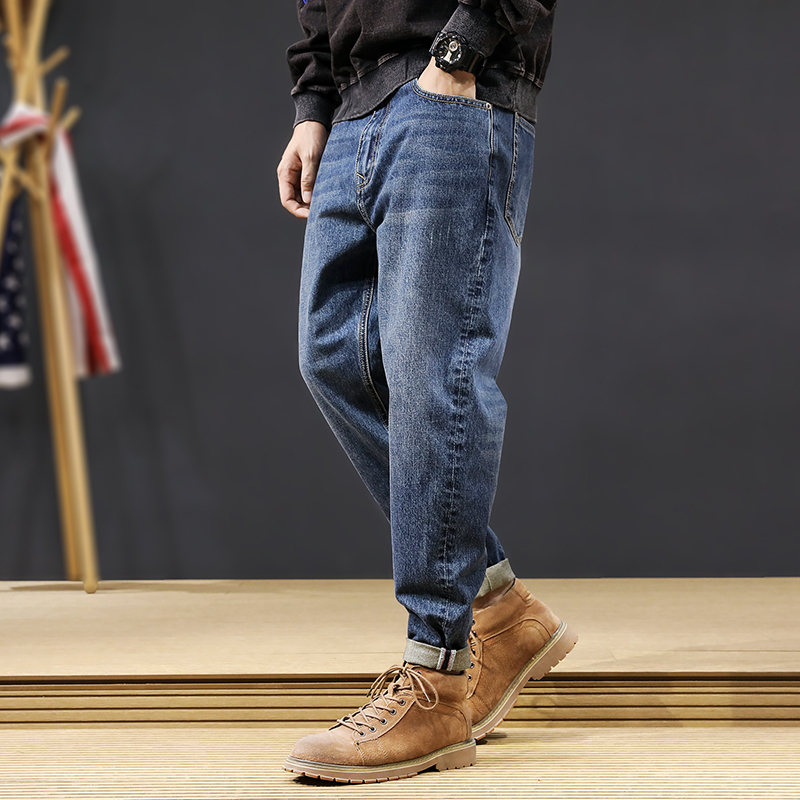 Fashion Streetwear Men Jeans Loose Fit Wide Leg Trousers Retro Blue High Quality Harem Pants Japanese Vintage Designer Jeans Men, Black
Fashion Streetwear Men Jeans Loose Fit Wide Leg Trousers Retro Blue High Quality Harem Pants Japanese Vintage Designer Jeans Men, Black
