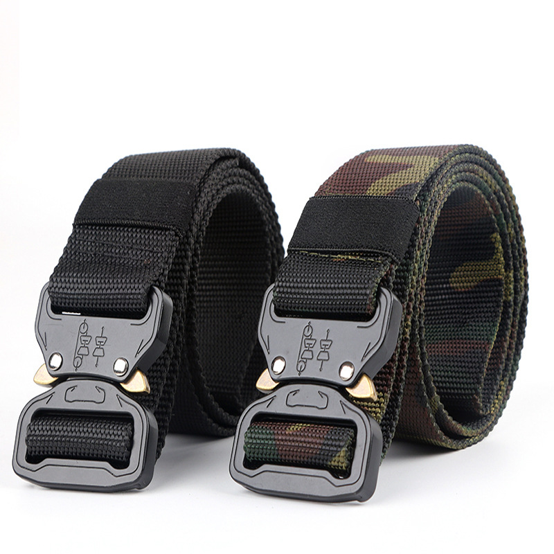 Waist Support Army Tactical Belt Nylon Wide Metal Buckle Adjustable Heavy Duty Hunting Camping Training Accessories, Khaki
Waist Support Army Tactical Belt Nylon Wide Metal Buckle Adjustable Heavy Duty Hunting Camping Training Accessories, Khaki