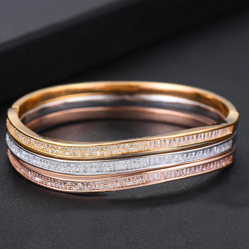 missvikki New Trendy Full Paved Shiny Cubic Zirconia For Women Bridal Wedding Engagement Anniversary Jewelry Romantic Gift
missvikki New Trendy Full Paved Shiny Cubic Zirconia For Women Bridal Wedding Engagement Anniversary Jewelry Romantic Gift