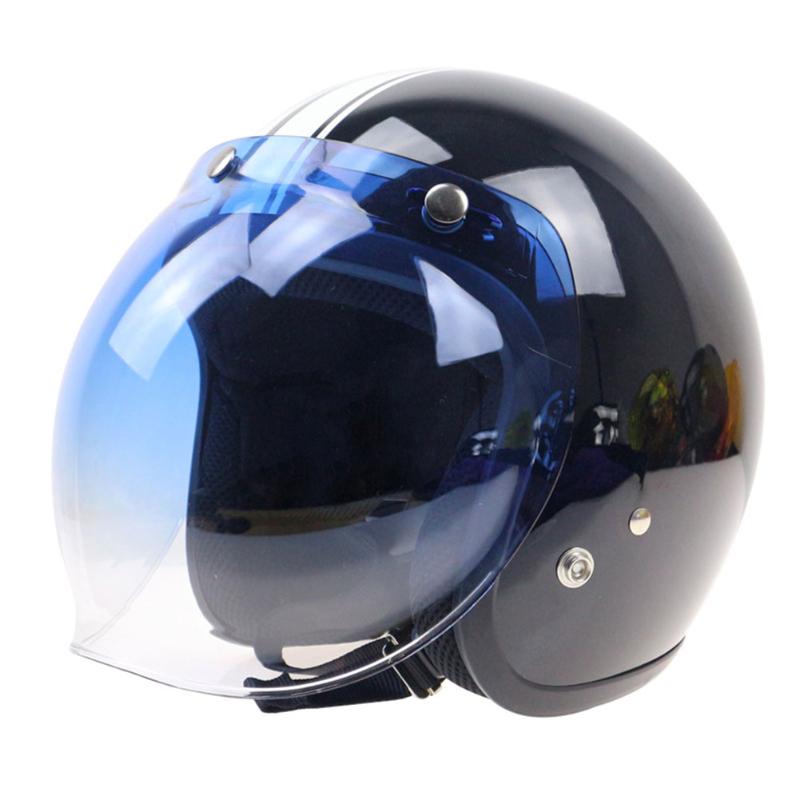 Anti Fog With Bracket Flip Up Motorcycle Helmet Riding Bubble Visor Open Face Dustproof Vintage 3 Snap Scratch Resistant, Lemon yellow
Anti Fog With Bracket Flip Up Motorcycle Helmet Riding Bubble Visor Open Face Dustproof Vintage 3 Snap Scratch Resistant, Lemon yellow
