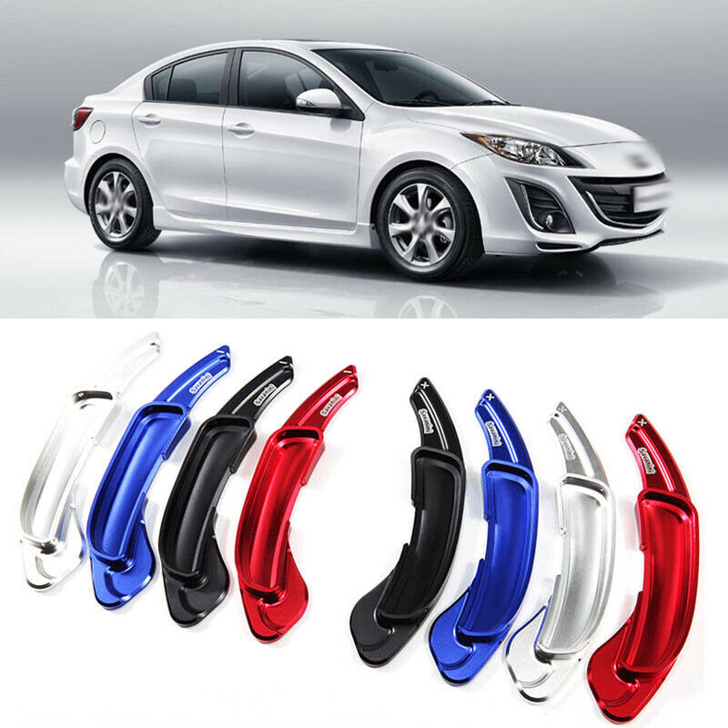 2 pieces Alloy Steering Wheel DSG Paddle Extension Shifters Cover Fit For Mazda 3 2011-16
2 pieces Alloy Steering Wheel DSG Paddle Extension Shifters Cover Fit For Mazda 3 2011-16