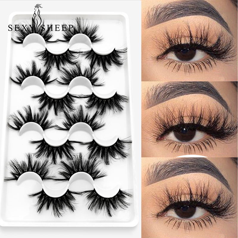 5/8 Pairs Mink False Eyelashes Natural Wispy Fluffy Dramatic Volume Fake Lashes Extension 13-25mm Handmade Wispy Soft Eye Makeup
5/8 Pairs Mink False Eyelashes Natural Wispy Fluffy Dramatic Volume Fake Lashes Extension 13-25mm Handmade Wispy Soft Eye Makeup