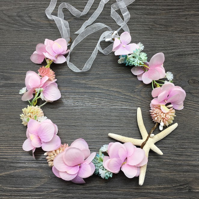 Women Pink Blue Hairband Stylish Flower Hairband Wreath Crown for Party Bride Wedding Beach Ornament Gift Female Hair Accessory
Women Pink Blue Hairband Stylish Flower Hairband Wreath Crown for Party Bride Wedding Beach Ornament Gift Female Hair Accessory