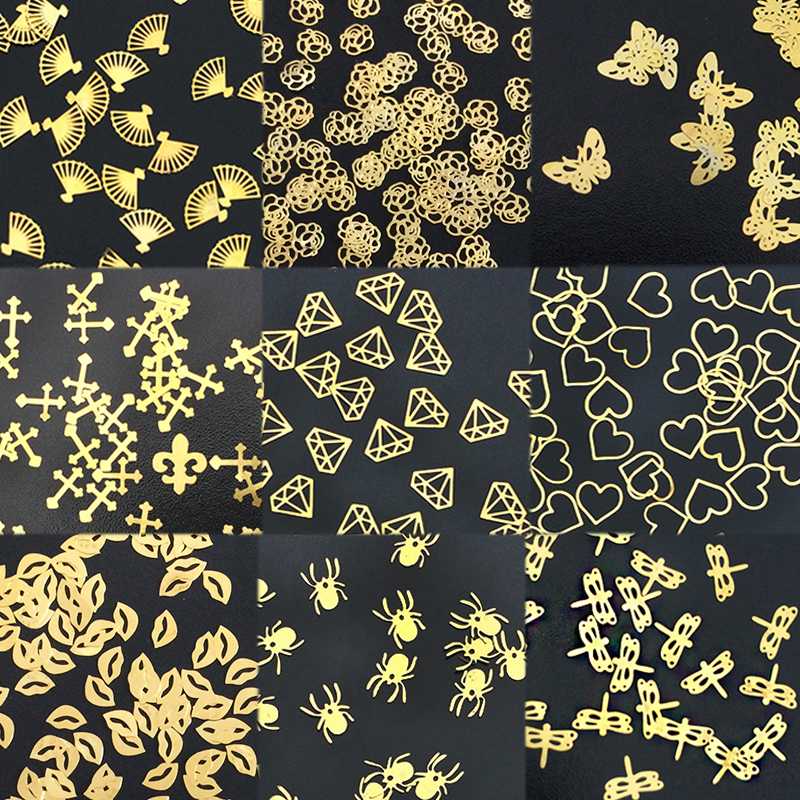 New Fashion 10Designs for Choice Butterfly Rose Flower Gold Metallic Stud 3D Punk Rivet Nail Art Nail Accessories 100pcs/lot
New Fashion 10Designs for Choice Butterfly Rose Flower Gold Metallic Stud 3D Punk Rivet Nail Art Nail Accessories 100pcs/lot