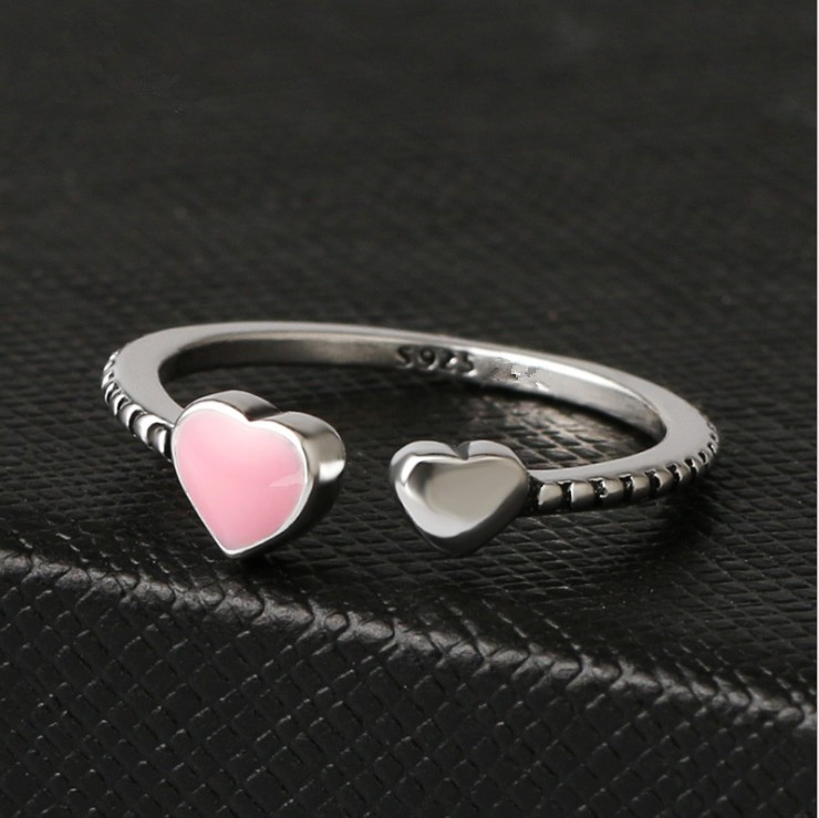 Hot Sale Fashion jewelry 925 Silver Crystal from Swarovskis Simple wild small love opening ring Fit Women and female as gift
Hot Sale Fashion jewelry 925 Silver Crystal from Swarovskis Simple wild small love opening ring Fit Women and female as gift