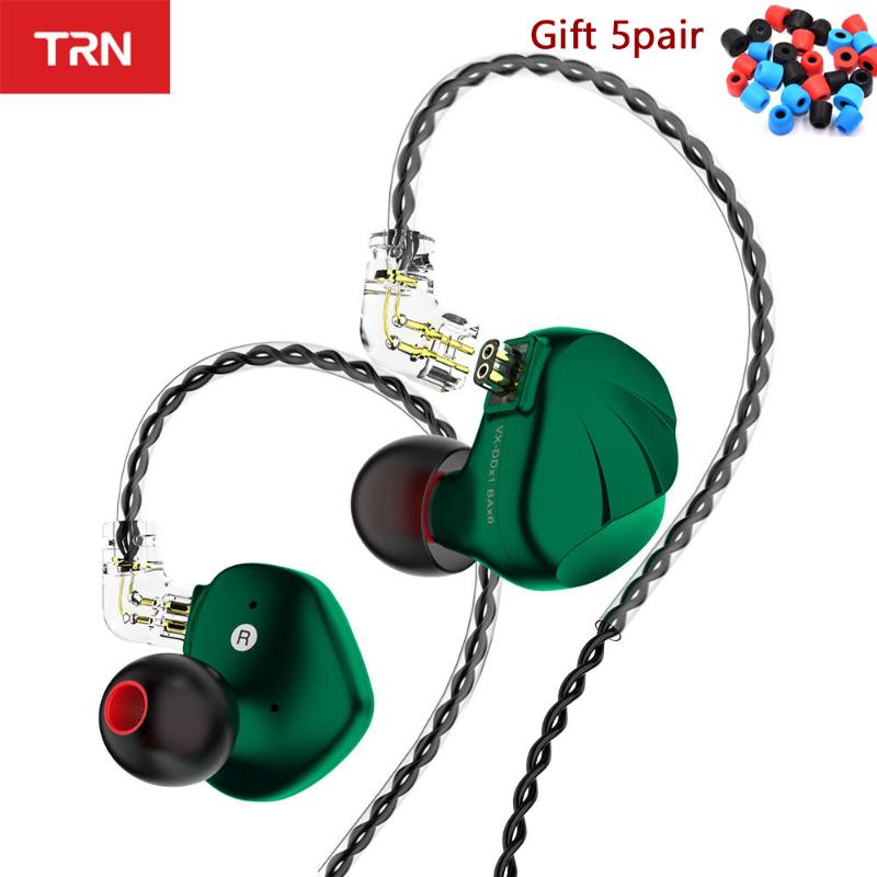 TRN VX 6DD 1BA hibrido de alta fidelidad en la oreja de monitor deporte del auricular auriculares TRN V90 BA5 ZSN PRO
TRN VX 6DD 1BA hibrido de alta fidelidad en la oreja de monitor deporte del auricular auriculares TRN V90 BA5 ZSN PRO