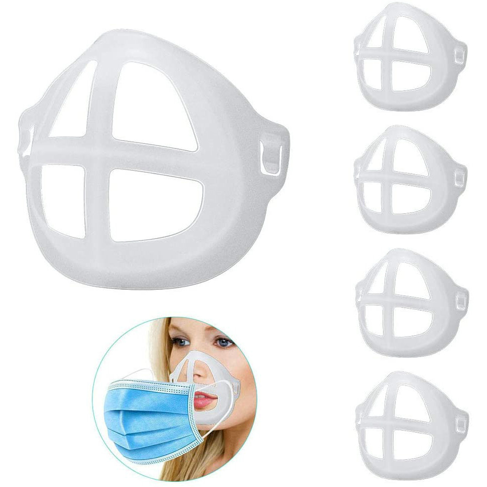 3D Mask Holder Support Breathing Assist Help Mouth Mask Inner Support Cushion Bracket Food Grade Silicone Mask Breathable Valve Kids Adults
3D Mask Holder Support Breathing Assist Help Mouth Mask Inner Support Cushion Bracket Food Grade Silicone Mask Breathable Valve Kids Adults