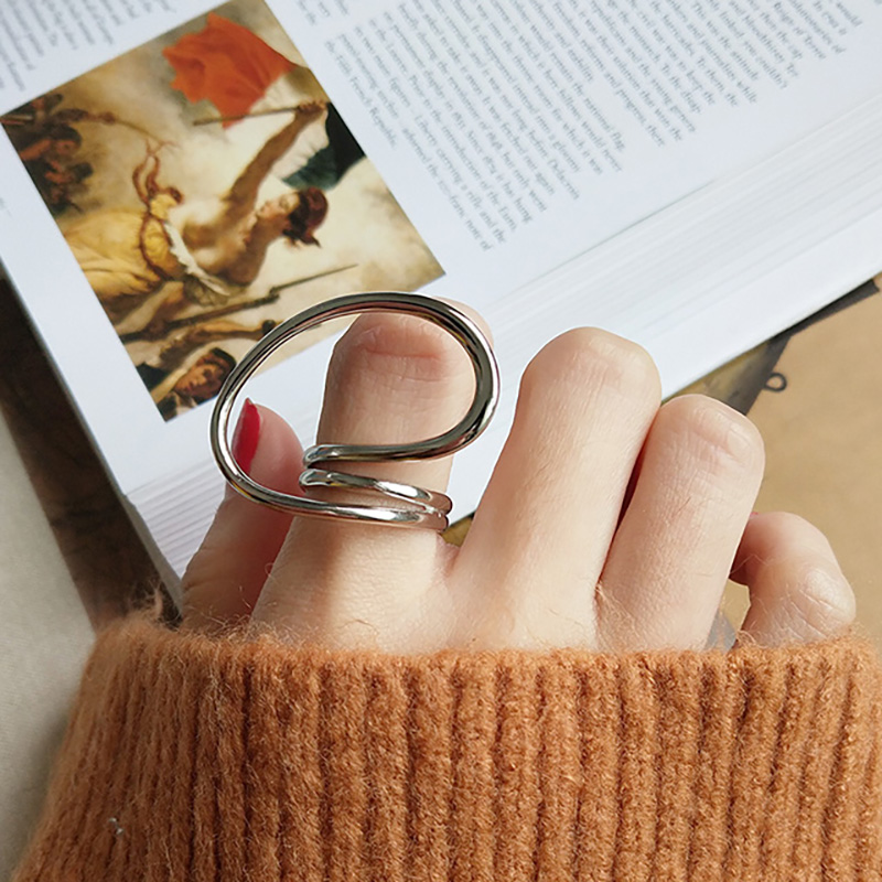 925 Silver Twisted Geometry Rings Jewelry Minimalism Charm Anel Bohemia Jewelry Vintage Boho Bague Femme Anelli Ring for Women
925 Silver Twisted Geometry Rings Jewelry Minimalism Charm Anel Bohemia Jewelry Vintage Boho Bague Femme Anelli Ring for Women