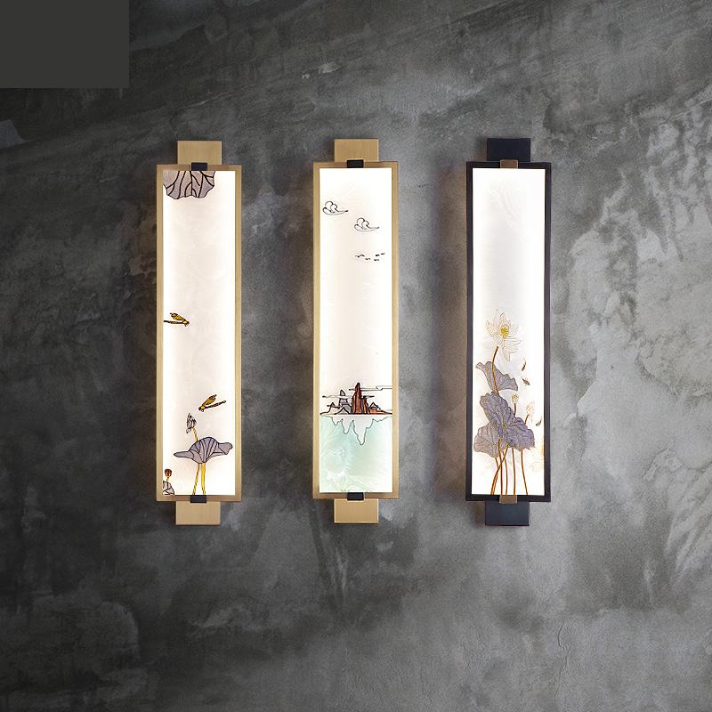 Chinese Living room wall lights background wall decoration modern original design led lamp bedroom bedside enamel lamps
Chinese Living room wall lights background wall decoration modern original design led lamp bedroom bedside enamel lamps