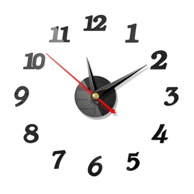3D Wall Clock Mirror Wall Stickers Removable 4 Color Self-Adhesive Art Decal Clocks Home Decor Living Room Quartz Needle
3D Wall Clock Mirror Wall Stickers Removable 4 Color Self-Adhesive Art Decal Clocks Home Decor Living Room Quartz Needle