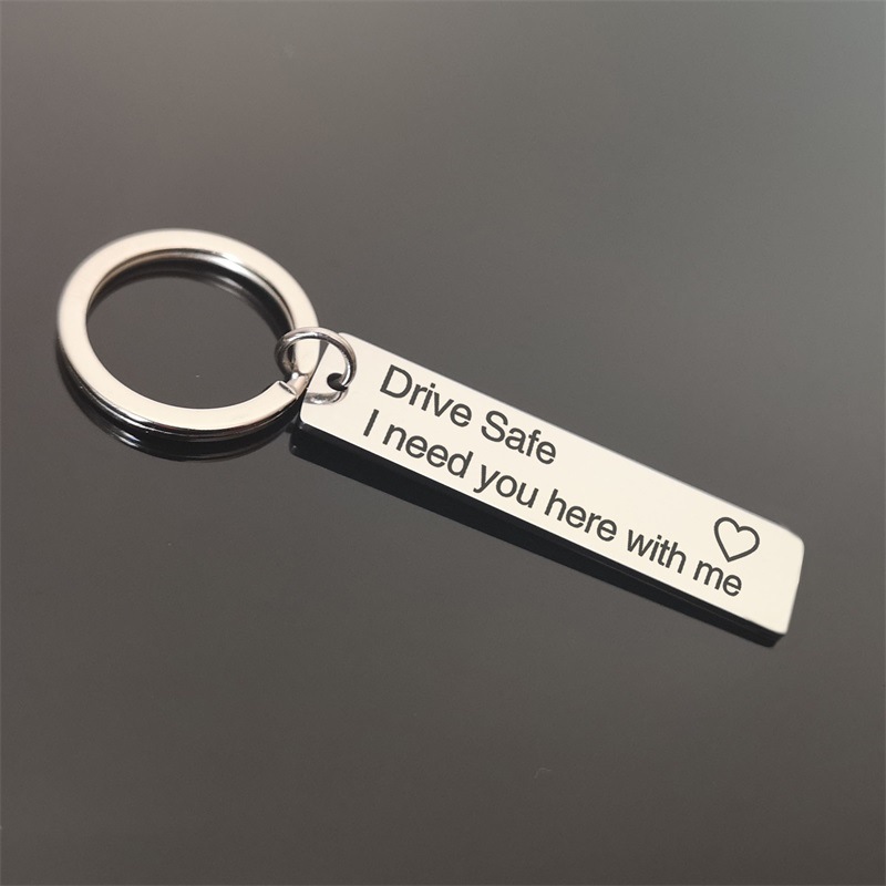 Keychain Man Letter Key Chain Women Drive Safe I Need You Here with Me Key Ring Chain for Pants Pendant Jewellery Alloy Brelok
Keychain Man Letter Key Chain Women Drive Safe I Need You Here with Me Key Ring Chain for Pants Pendant Jewellery Alloy Brelok