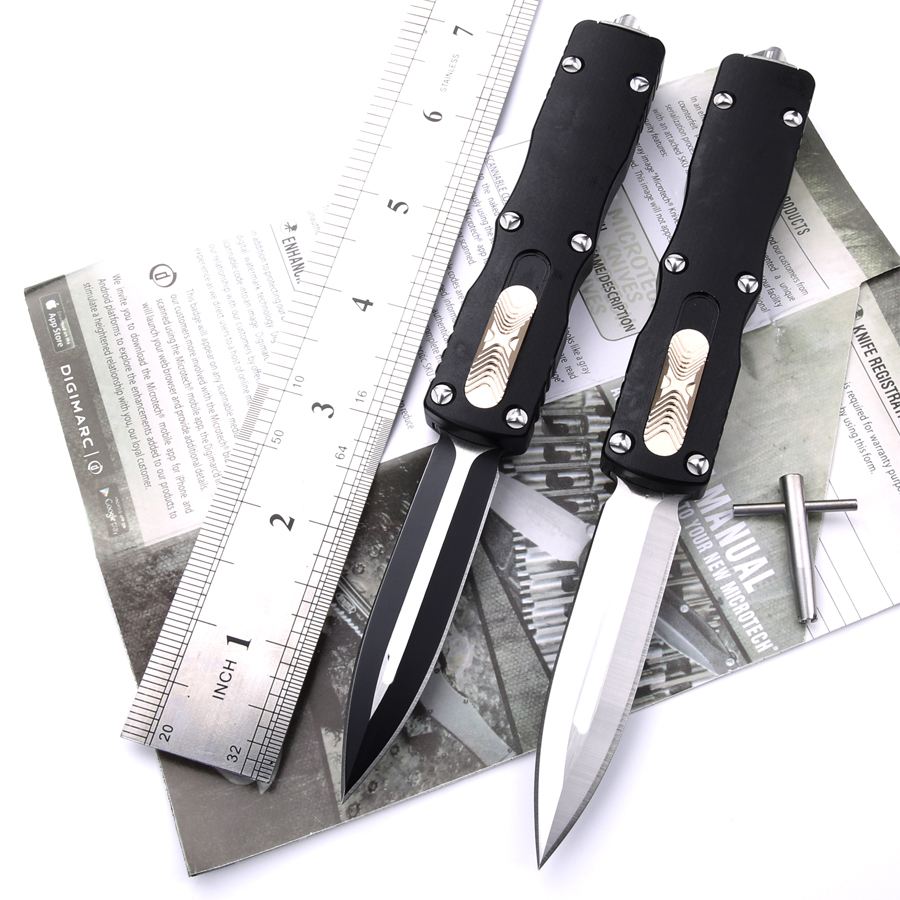 B2 CNC B3 automatic knives Benchmade knife t6061 handle CNC VG10 steel OUT pocket knife BM3300 Camping tactical Survival Hunting knife
B2 CNC B3 automatic knives Benchmade knife t6061 handle CNC VG10 steel OUT pocket knife BM3300 Camping tactical Survival Hunting knife