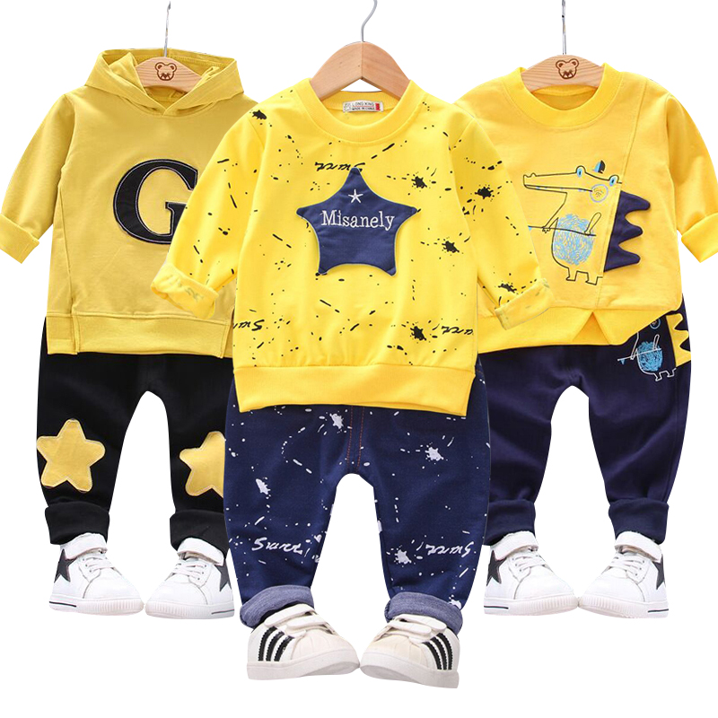 New Boys Clothing Sets Spring Autumn Baby Kids Sets Cotton Star Boy Tracksuits Kids Suits Long Sleeve T Shirt+Pants Free shipp, Yellow4
New Boys Clothing Sets Spring Autumn Baby Kids Sets Cotton Star Boy Tracksuits Kids Suits Long Sleeve T Shirt+Pants Free shipp, Yellow4