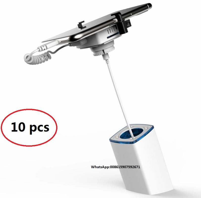 10 pcs Desktop Mobile Phone Display Alarm Stand Cell Phone Anti Theft Retractable Steel Cable Holder with Clamp Gripper
10 pcs Desktop Mobile Phone Display Alarm Stand Cell Phone Anti Theft Retractable Steel Cable Holder with Clamp Gripper