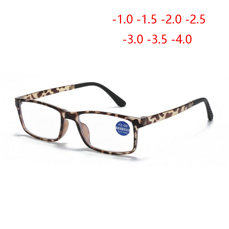 Diopter -1 -1.5 -2 -2.5 -3 -3.5 -4 Finished Myopia Glasses Women Men Square Frame Leopard Shortsighted Nearsighted Eyeglasses
Diopter -1 -1.5 -2 -2.5 -3 -3.5 -4 Finished Myopia Glasses Women Men Square Frame Leopard Shortsighted Nearsighted Eyeglasses