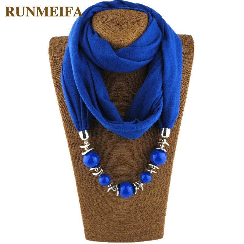 RUNMEIFA Multi-style Decorative Jewelry Necklace Resin Beads Pendant Scarf Women Foulard Femme Accessories Hijab Free Shipping
RUNMEIFA Multi-style Decorative Jewelry Necklace Resin Beads Pendant Scarf Women Foulard Femme Accessories Hijab Free Shipping