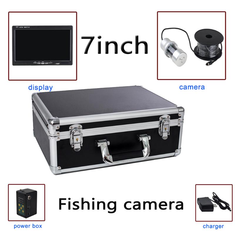 7'' 1000TVL HD 12 IR and 24 white lights underwater fishing camera/monitor system with portable case F08 support recording video
7'' 1000TVL HD 12 IR and 24 white lights underwater fishing camera/monitor system with portable case F08 support recording video