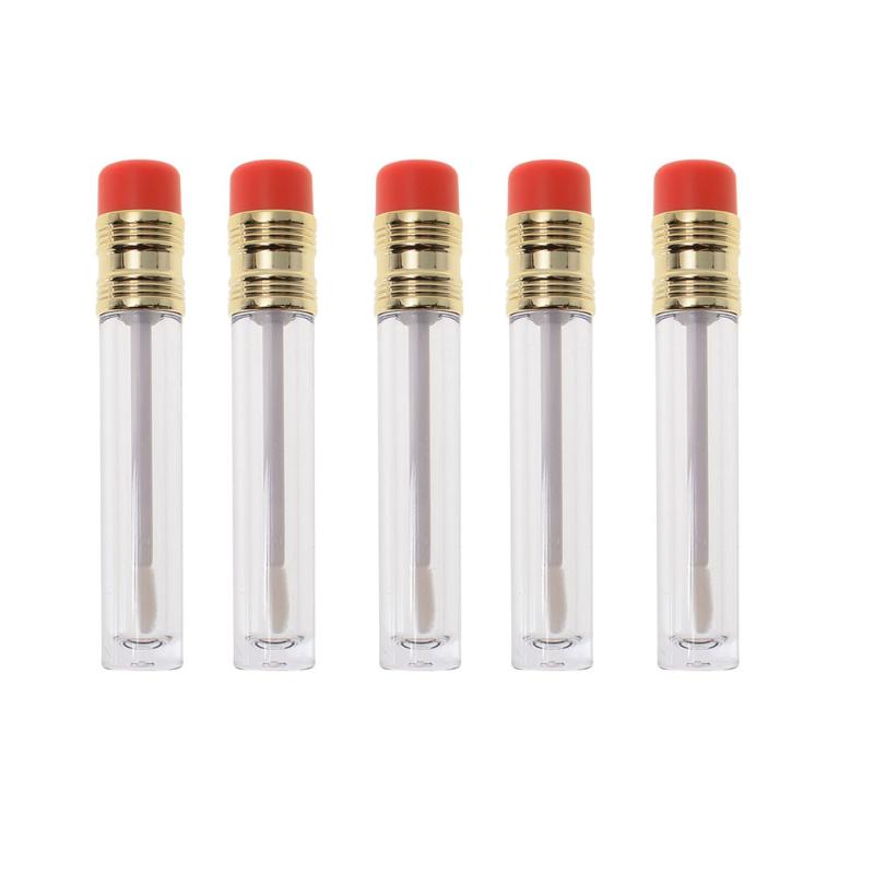 5 Pcs Portable Refillable Lip Oil Bottle Pencil Shaped Empty Lip Containers Novelty Women Girl DIY Cosmetic Containers
5 Pcs Portable Refillable Lip Oil Bottle Pencil Shaped Empty Lip Containers Novelty Women Girl DIY Cosmetic Containers