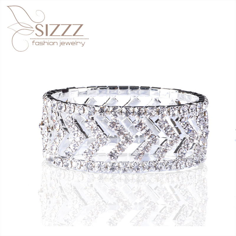 2020 New products cross-border hot sale crystal elastic line full rhinestone bracelet&bangles for women
2020 New products cross-border hot sale crystal elastic line full rhinestone bracelet&bangles for women