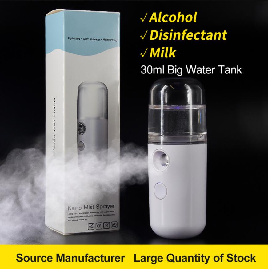 USB Nano Fog Sprayer Body Humidifier Facial Steamer Moisturizing Skin Care Mini Facial Spray Beauty Tools Mist Cooling Device DHL
USB Nano Fog Sprayer Body Humidifier Facial Steamer Moisturizing Skin Care Mini Facial Spray Beauty Tools Mist Cooling Device DHL