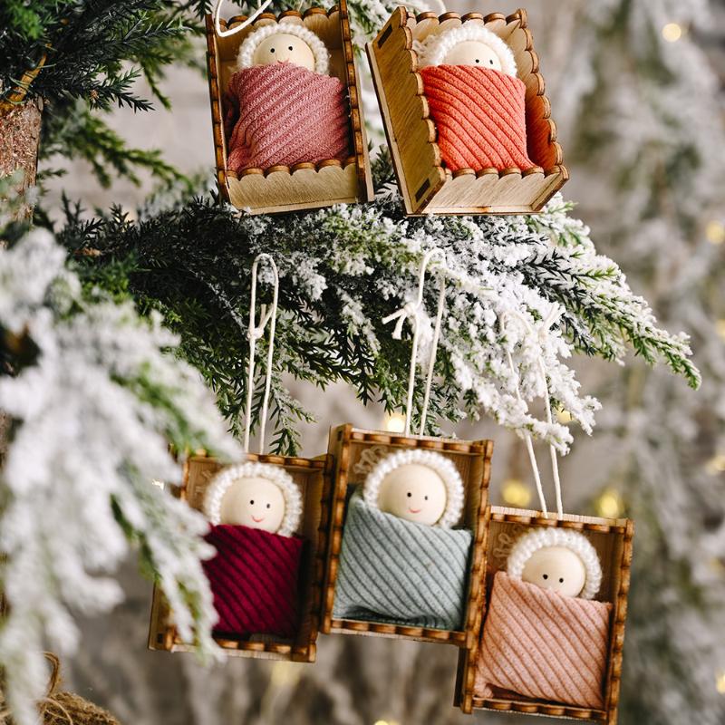 Wooden Box Small Doll Pendant/Christmas Tree Home Decorations/Christmas Atmosphere Decor/Christmas Children Gifts
Wooden Box Small Doll Pendant/Christmas Tree Home Decorations/Christmas Atmosphere Decor/Christmas Children Gifts