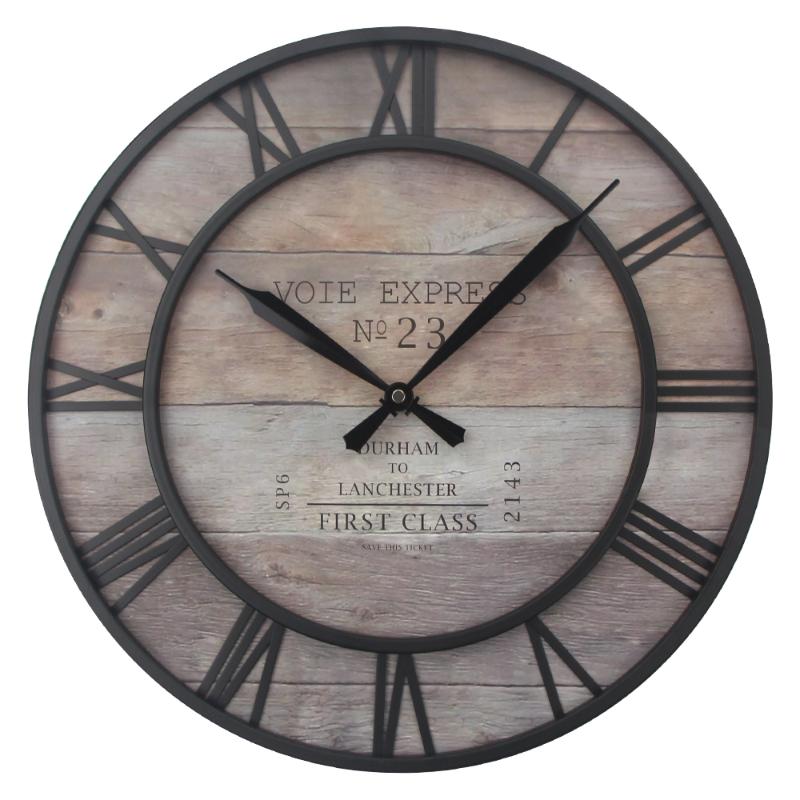 Oversized Wall Clock Roman Numeral Hands Country Rustic Large Modern Design Wall Clocks Farmhouse Decor Analog Wood Metal Clock
Oversized Wall Clock Roman Numeral Hands Country Rustic Large Modern Design Wall Clocks Farmhouse Decor Analog Wood Metal Clock