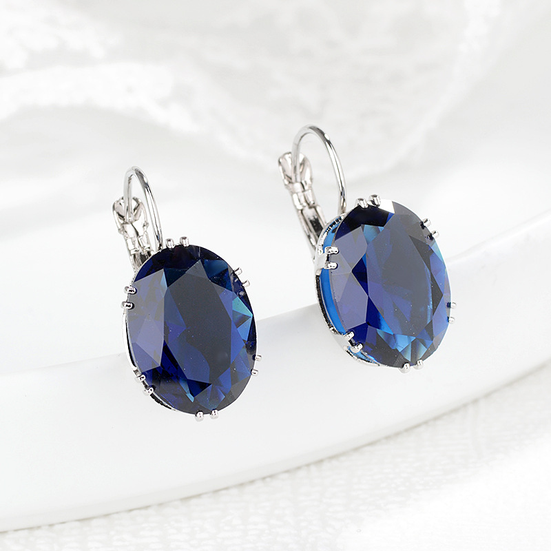 Drop Earrings For Women Simple Multicolor Big Oval Crystal Cubic Zirconia White Gold Color Party Gift Fashion Jewelry KAE313
Drop Earrings For Women Simple Multicolor Big Oval Crystal Cubic Zirconia White Gold Color Party Gift Fashion Jewelry KAE313
