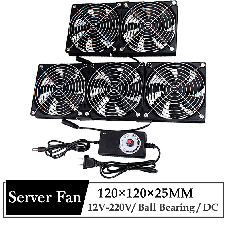 Gdstime 120mm DC 12V 220V Fan Mining Computer Chassis Workstation Radiator 12cm 120mmx25mm High Speed Router Server Cooling Fan
Gdstime 120mm DC 12V 220V Fan Mining Computer Chassis Workstation Radiator 12cm 120mmx25mm High Speed Router Server Cooling Fan