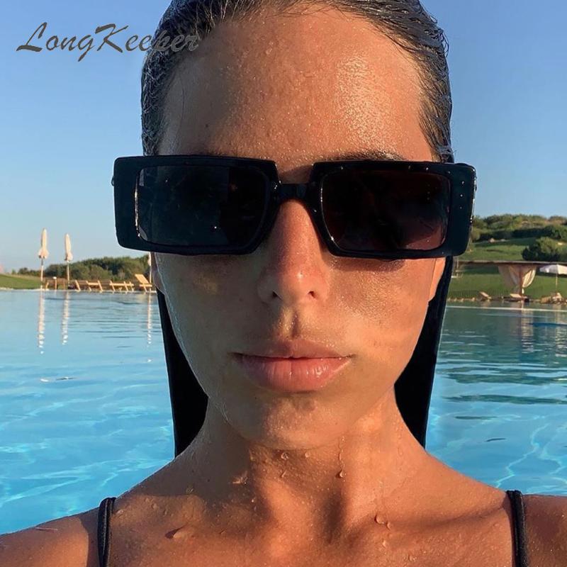 LongKeeper Trendy Rectangle Sunglasses Women 2020 Brand Designer Vintage Black Glasses Square Sun Glasses Shades UV400
LongKeeper Trendy Rectangle Sunglasses Women 2020 Brand Designer Vintage Black Glasses Square Sun Glasses Shades UV400