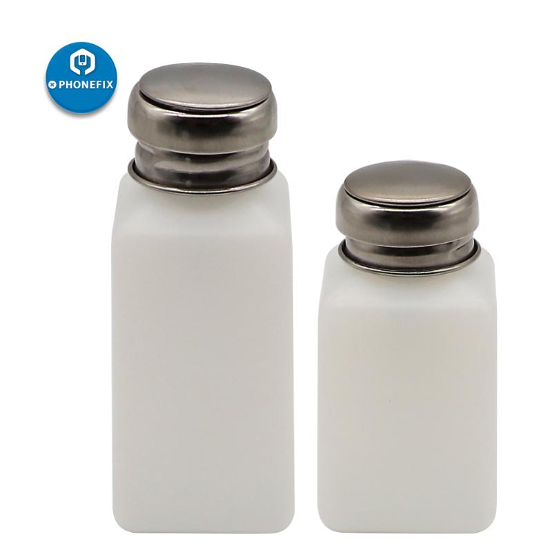 Plastic Alcohol Bottle Press Metal Cap Pumping Dispenser Bottle Refillable Air Pump For Mobile Phone Tablet PC Repair Tools
Plastic Alcohol Bottle Press Metal Cap Pumping Dispenser Bottle Refillable Air Pump For Mobile Phone Tablet PC Repair Tools