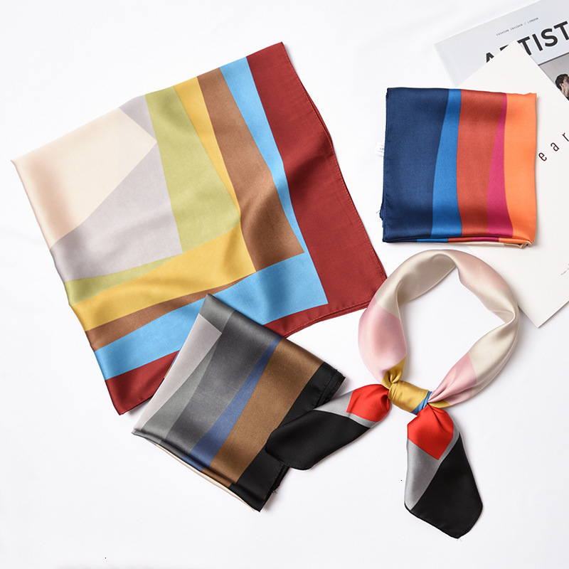 New Pattern Korean Fashion Rope Printed 70*70cm Square Scarf For Women Ladies Satin Silk Small Neck Scarf
New Pattern Korean Fashion Rope Printed 70*70cm Square Scarf For Women Ladies Satin Silk Small Neck Scarf
