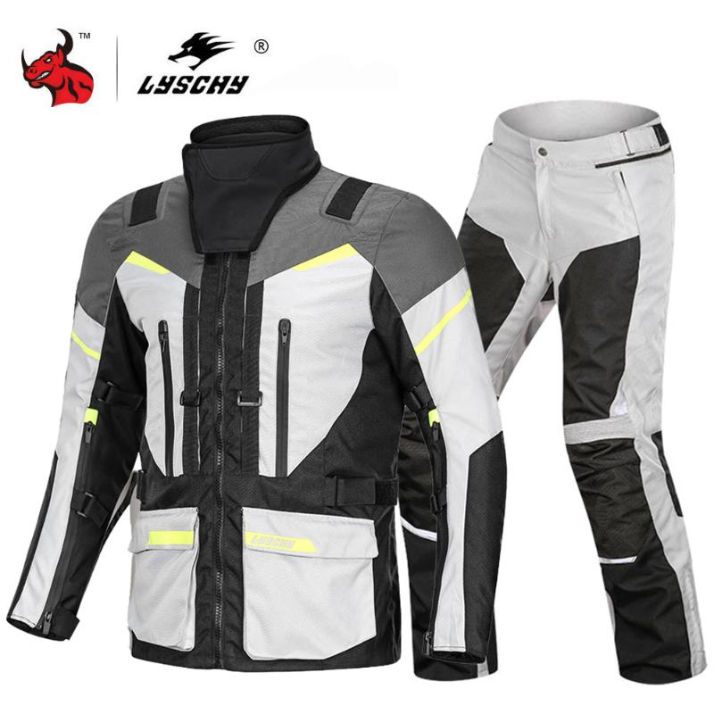 LYSCHY Motorcycle Jacket Waterproof Moto Suit Motorbike Riding Jacket Motocross With Removeable Motorcycle CE Protector
LYSCHY Motorcycle Jacket Waterproof Moto Suit Motorbike Riding Jacket Motocross With Removeable Motorcycle CE Protector